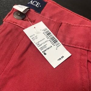 Brand New boys Children’s Place Size 6 Skinny Red Pants